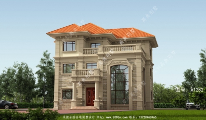 漂亮大方欧式三层复式别墅该怎么建？