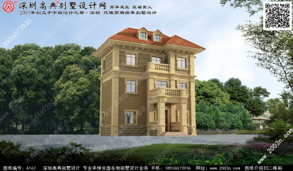 别墅施工图纸首层89平方米图纸编号A162