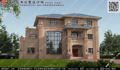 独栋别墅图纸大全首层292平方米图纸编号a988