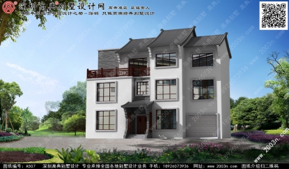 农村别墅图片大全欣赏首层156平方米图纸编号a507