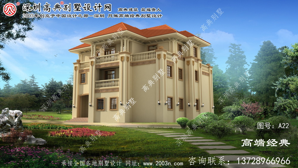安徽省新农村自建别墅设计图纸大全