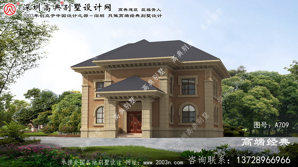 金东区农村小别墅的设计图纸