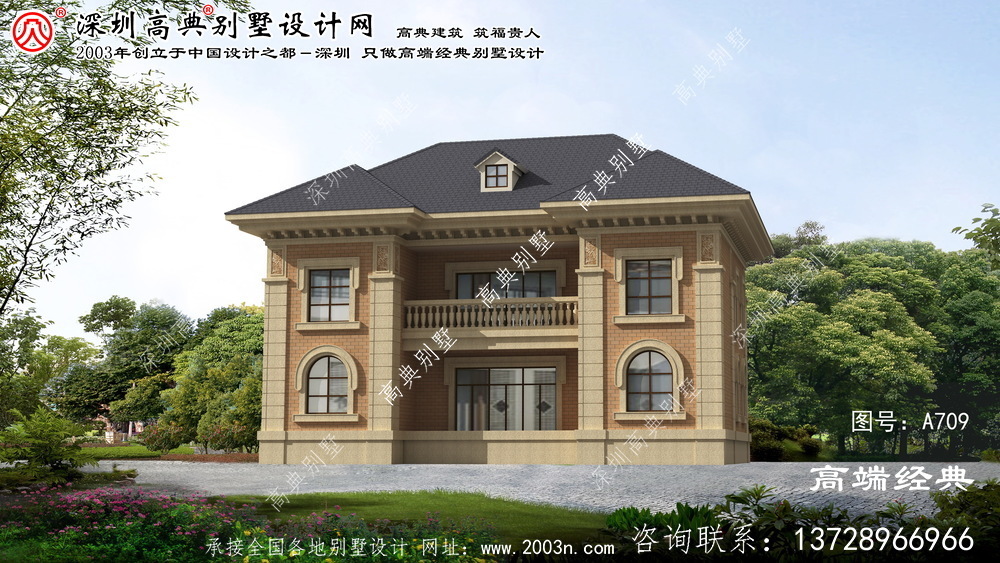 金东区农村小别墅的设计图纸