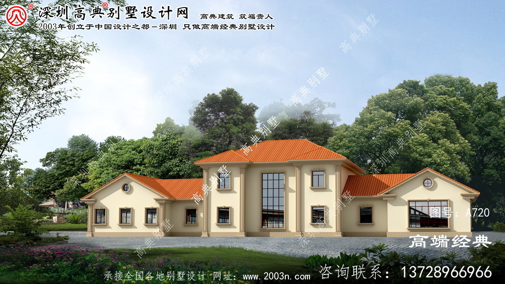 兰溪市二层别墅效果图大全