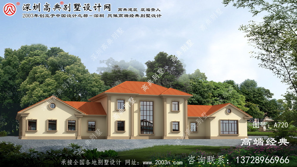 兰溪市二层别墅效果图大全