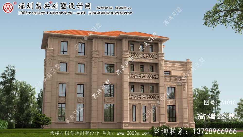 彭泽县农村别墅效果图