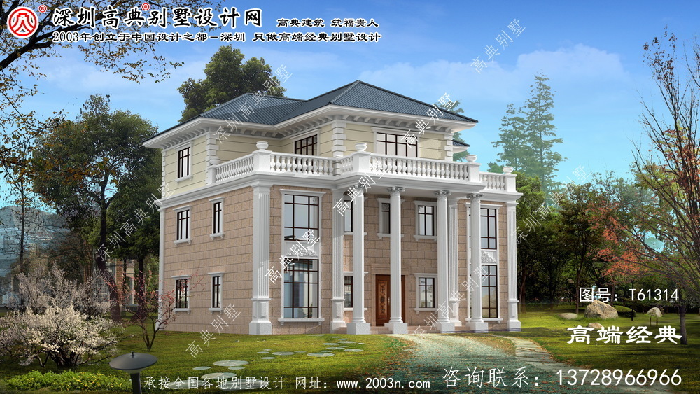 鞍山市农村183平别墅设计图