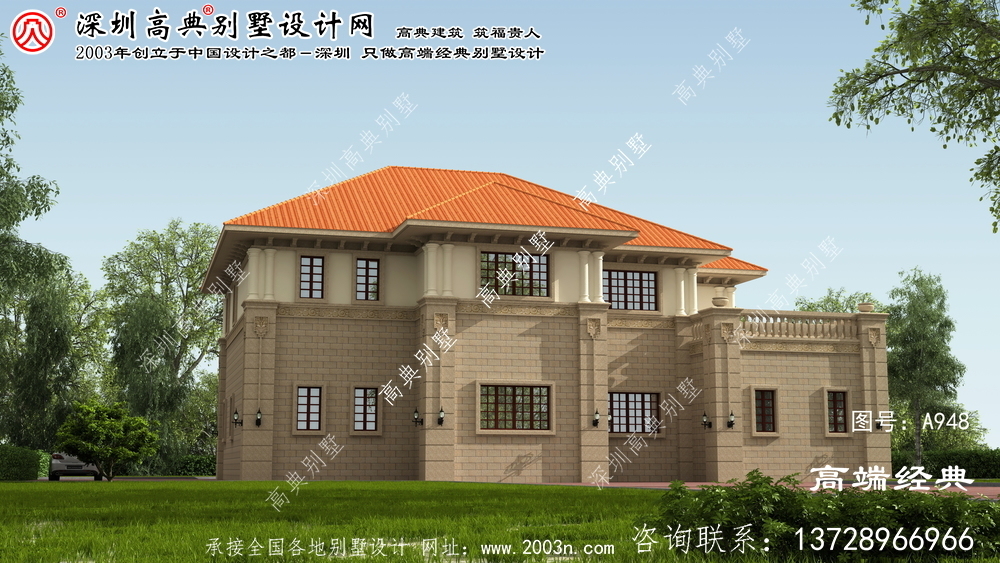 汝南县别墅建筑图下载