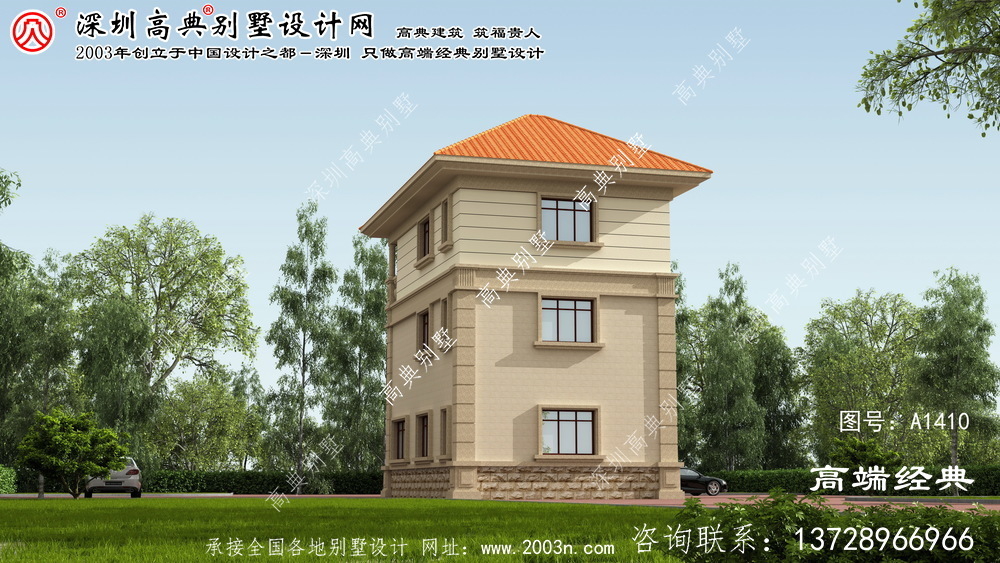 城区三层别墅全套图纸