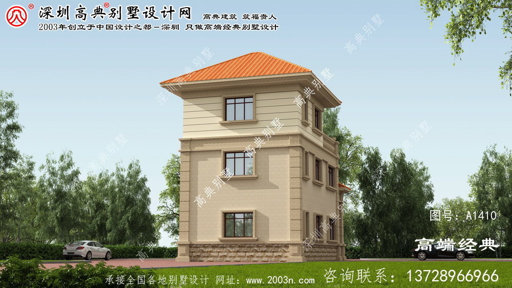 城区三层别墅全套图纸