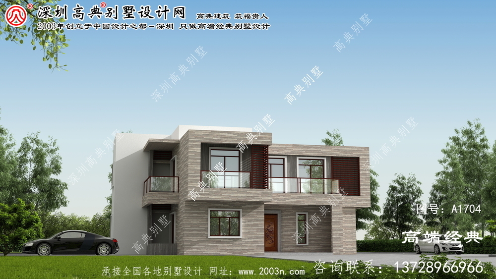 百色市二层别墅设计图纸大全