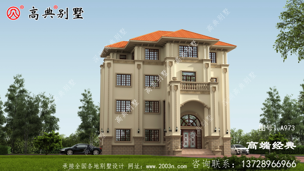 农村高层别墅房图片