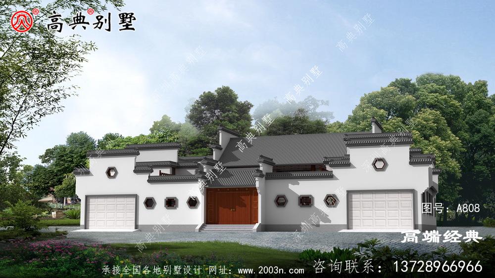 中国别墅设计图