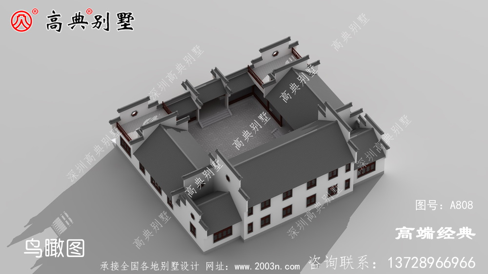 中国别墅设计图