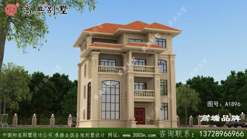 简单实用的四层楼房设计图