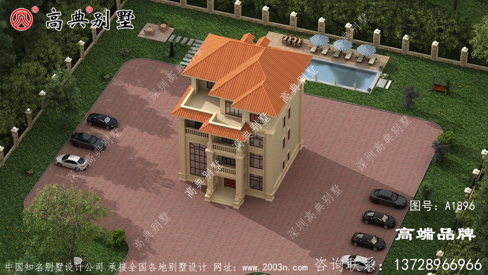 简单实用的四层楼房设计图