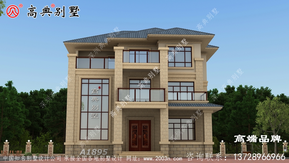 自建房设计图三层最重要的是经济实用 自建房设计图三层最重要的是经济实用