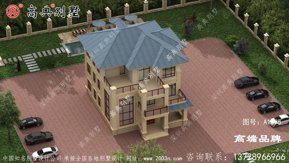 自建房设计图三层最重要的是经济实用