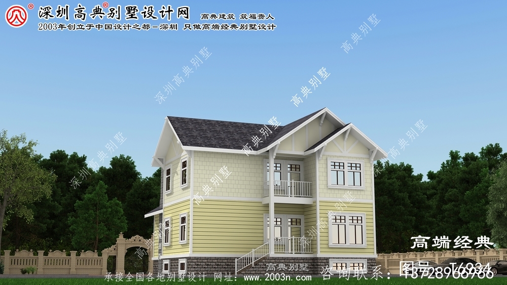 鹰手营子矿区两层别墅建成后,将过上浪漫的田园生活。