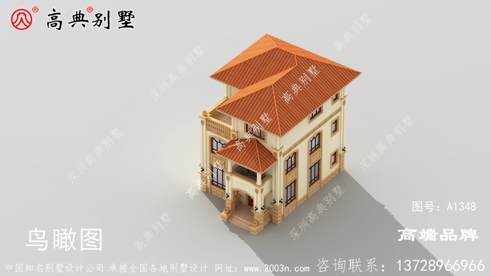 新别墅设计外观简洁大气,内部功能又很实用。