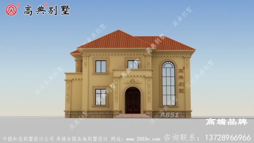 农村两层型别墅建来改