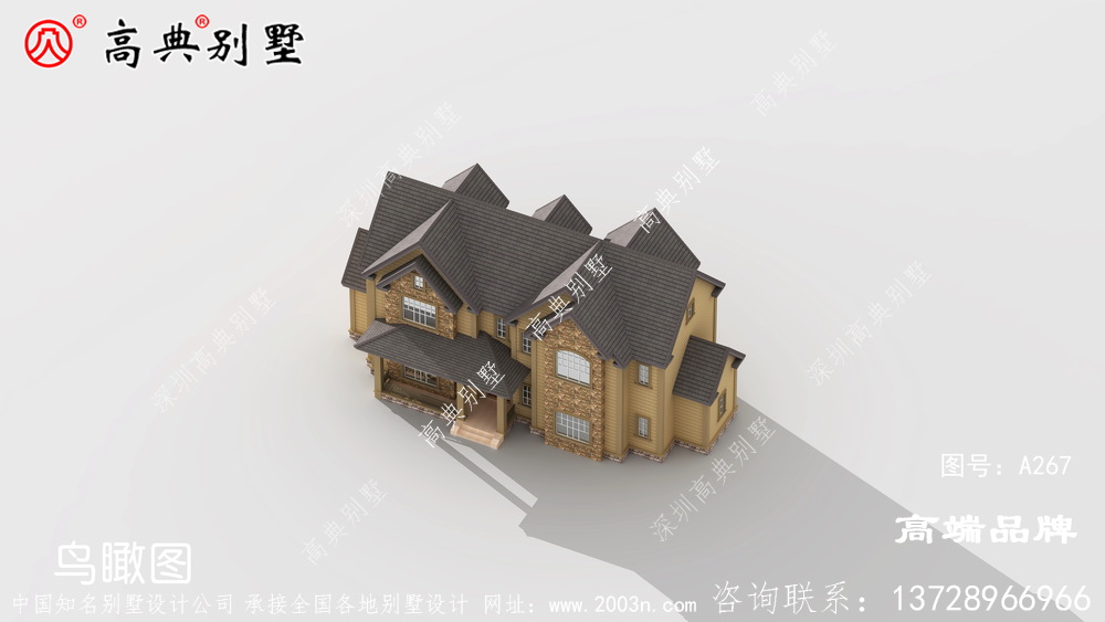 农村排房设计非常好看,不容易过时。