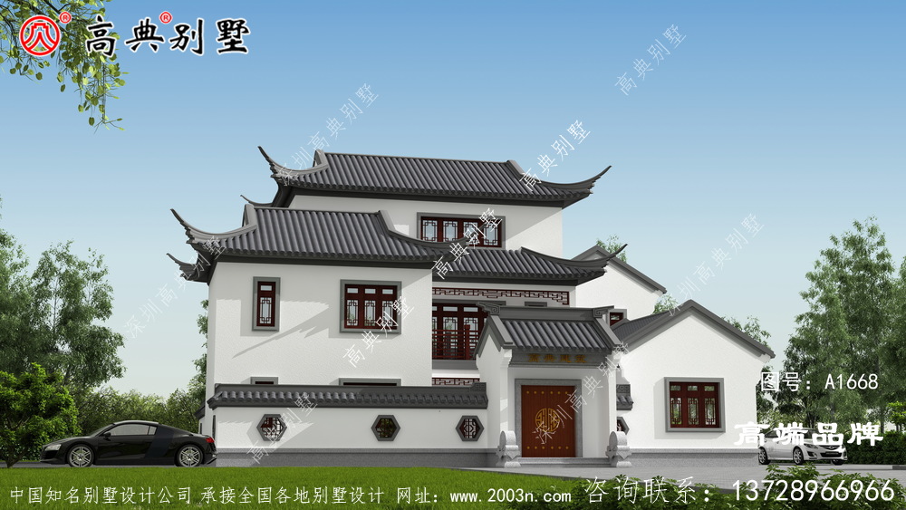 别墅图大全传承东方住宅之美
