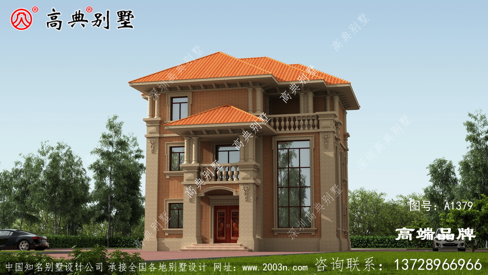 别墅建筑设计图最受农村人的喜欢