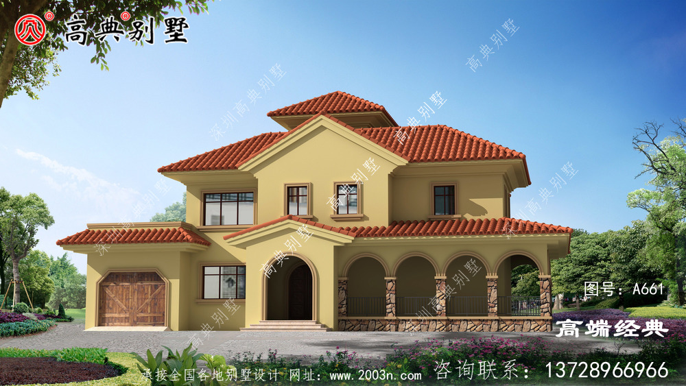 宅基地小不用担心了,看看这款户型