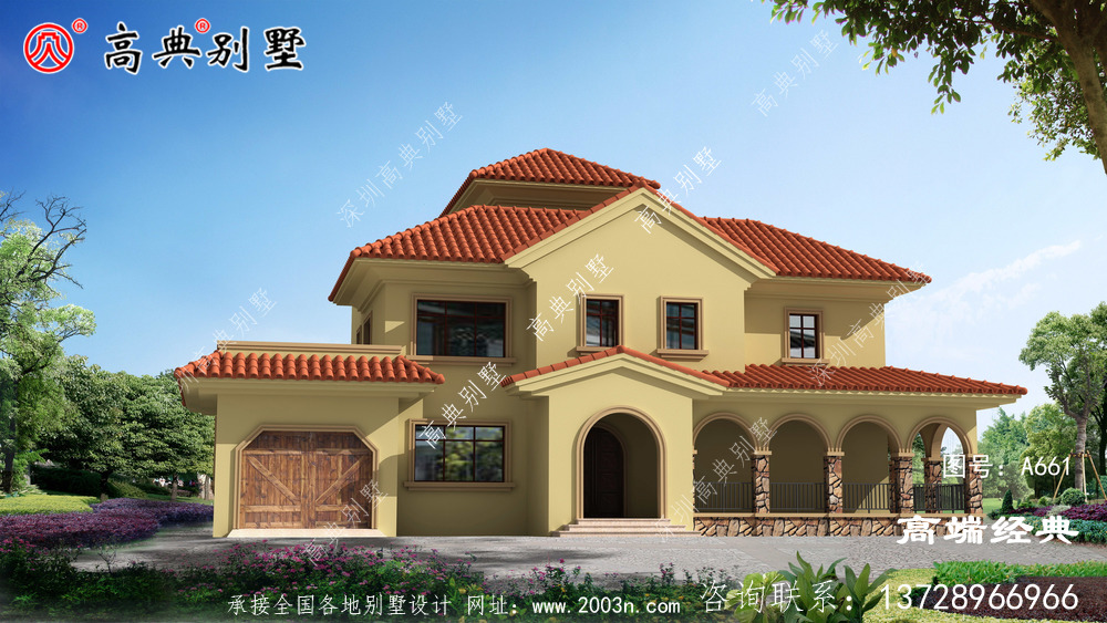宅基地小不用担心了,看看这款户型