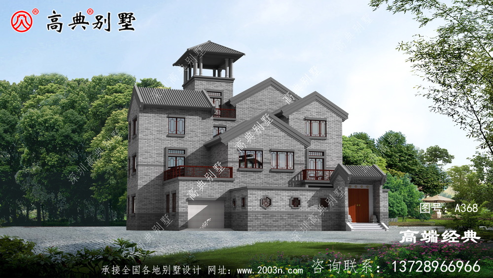 细节上结合实际功能需求,使得别墅更加精致