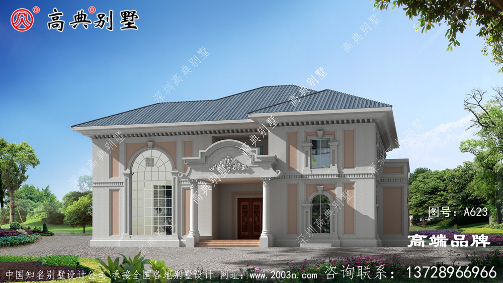 老家建一栋这样的别墅,就能被很多人羡慕