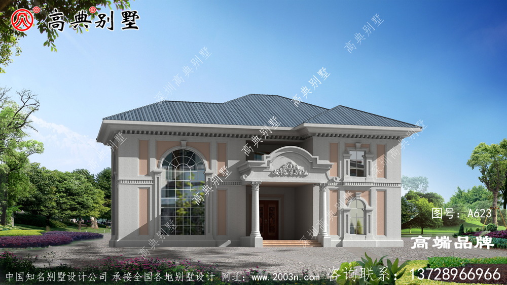 老家建一栋这样的别墅,就能被很多人羡慕