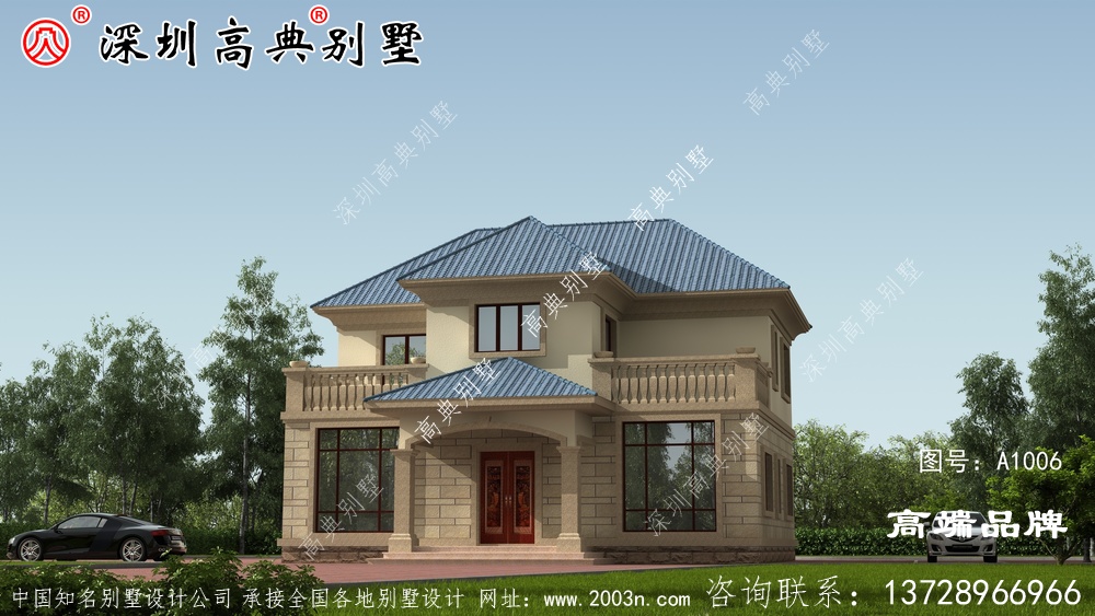 二层农村自建房，外观简约大方，实用，你喜欢哪一款？