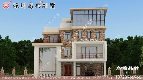 农村小户型自建房，外