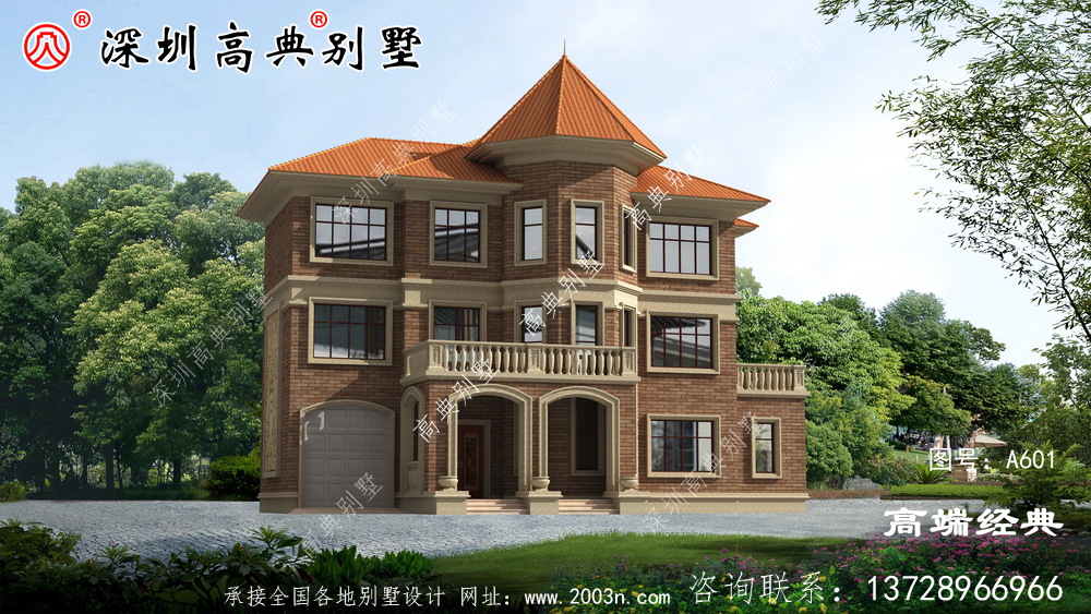 乡村三层建筑设计,比城堡还漂亮,你觉得呢?
