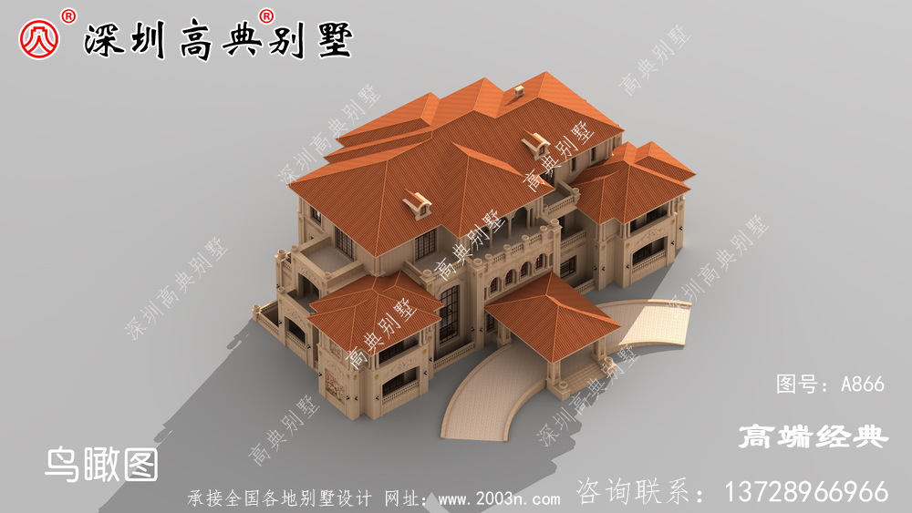 农村最漂亮三层别墅设计图,实用美观又经济