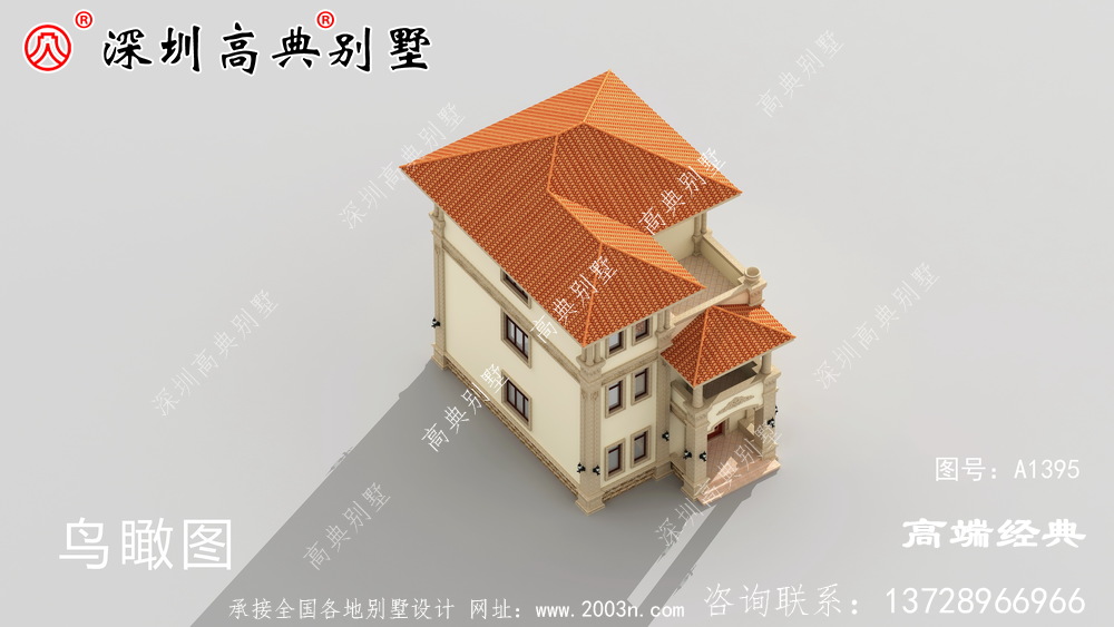 乡村欧式三层别墅,施工简单,性价比高,适合乡村建设才是最好的。
