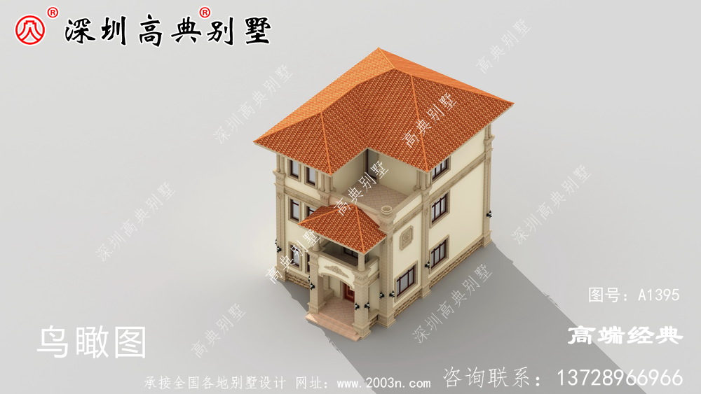 乡村欧式三层别墅,施工简单,性价比高,适合乡村建设才是最好的。