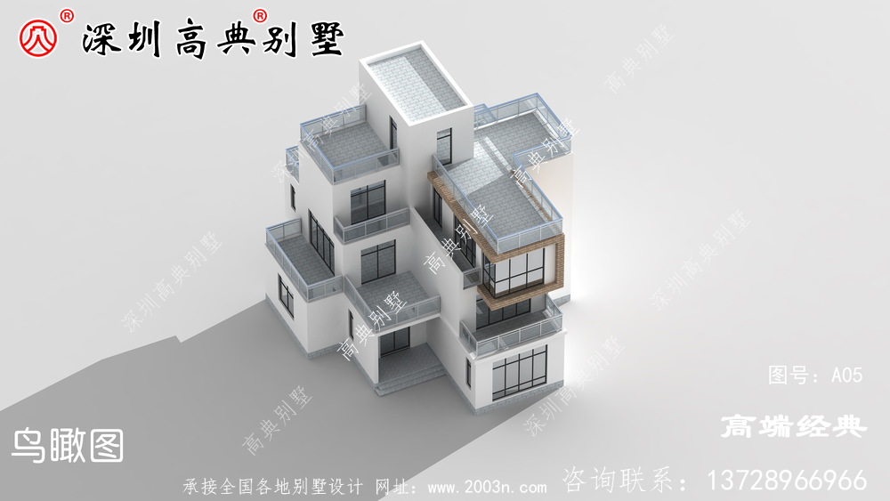 最新欧式别墅设计图,这配色简直不要太美