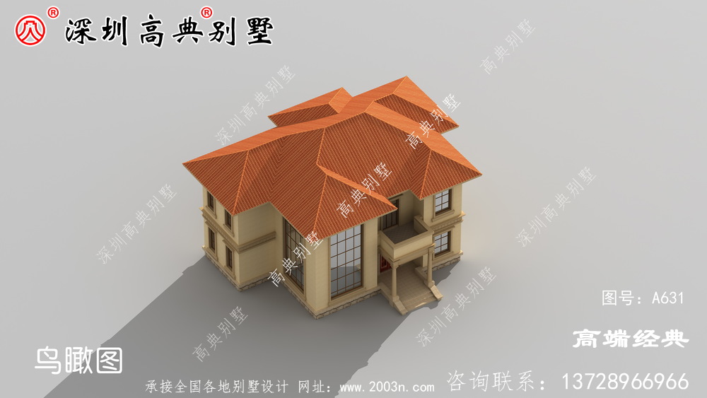 二层也要精致外观合理布局?这款别墅能满足你的要求