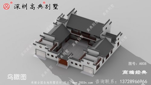 农村自建二层楼图，新颖大气，你想要的样子都有