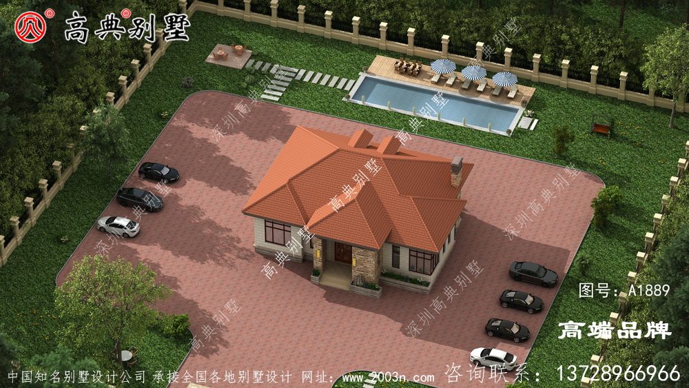 简欧单层别墅风格,父母居住打扫也方便