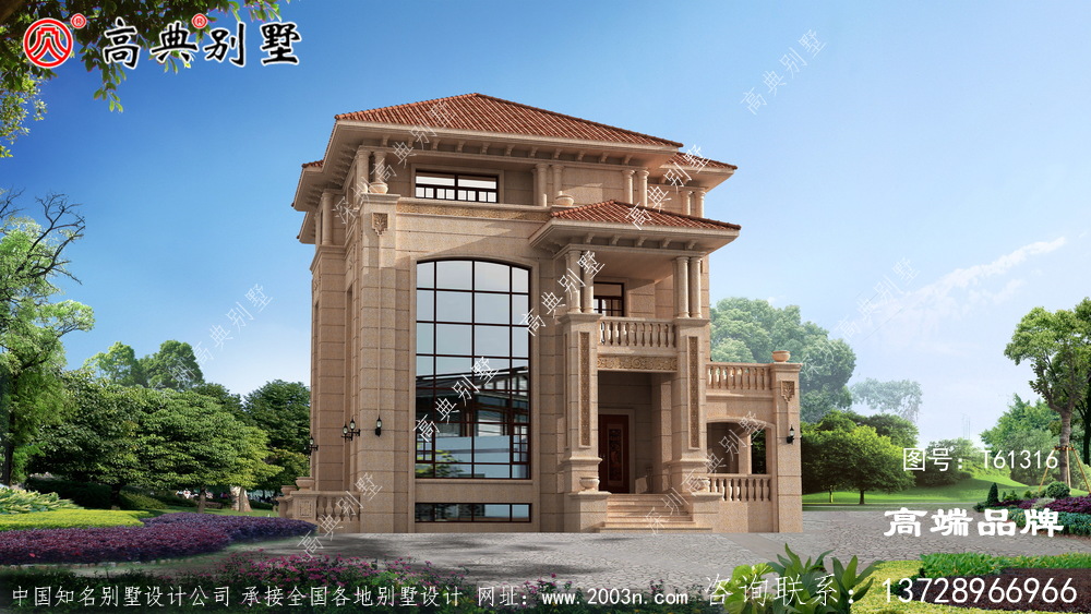 二楼阳台的景观很好的沐浴阳光,适合很多家庭建设