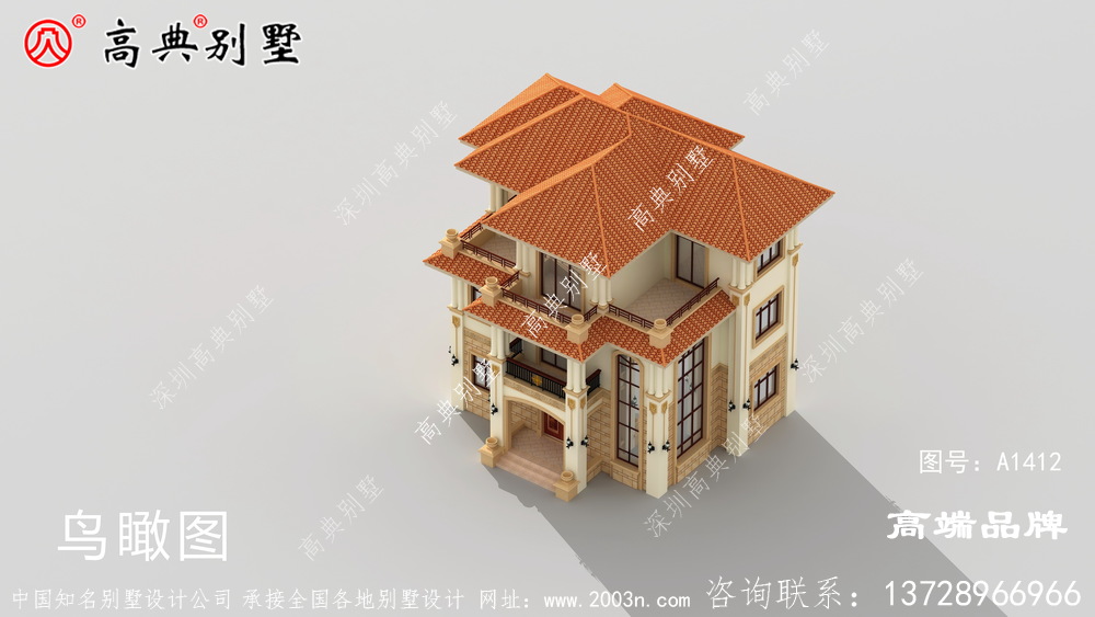 三层别墅设计图,不但漂亮又实用
