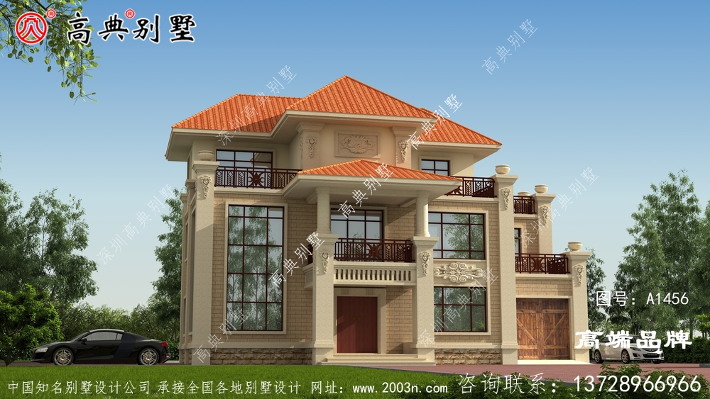 户主为父母建别墅,孝心感动村里人,大家争相称赞