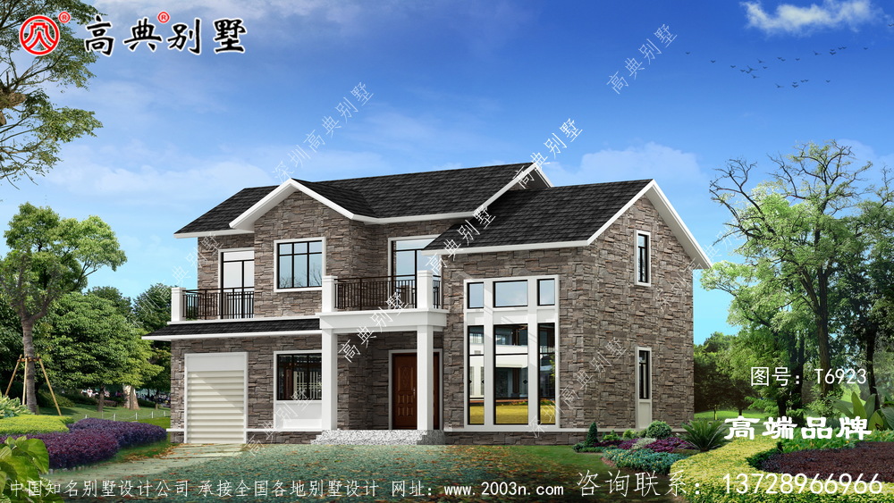 一套非常适合预算不高的乡村朋友自建户型