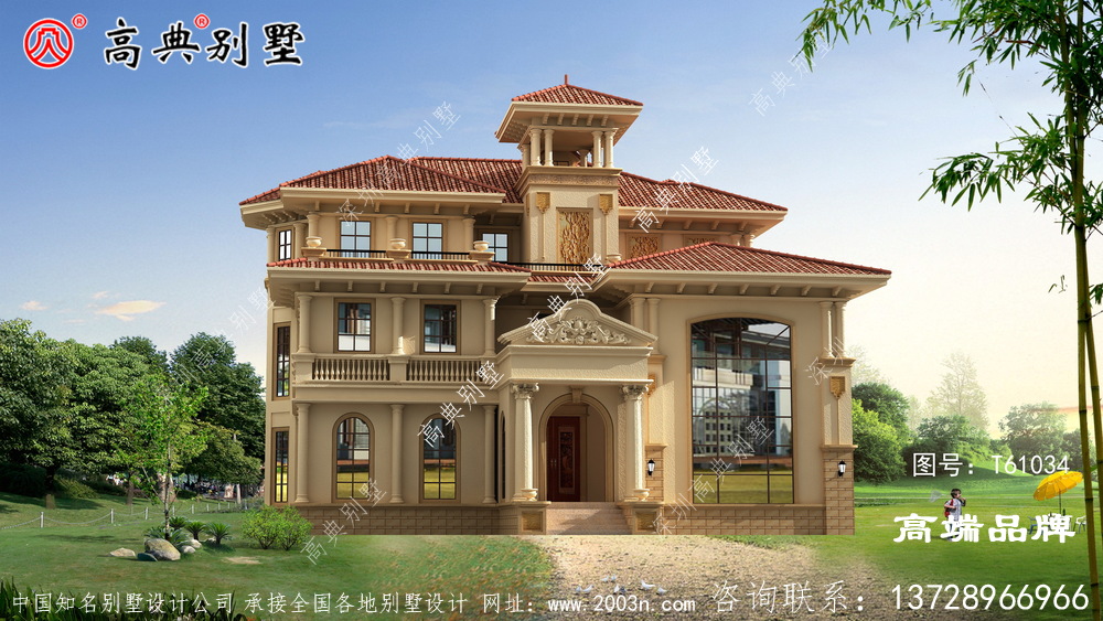 坡屋顶设计具有轻便和空间延伸的功能更加美观