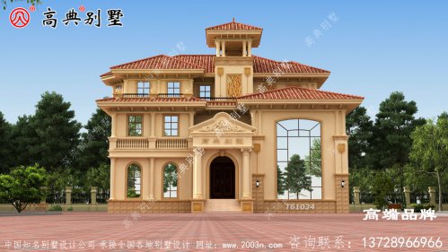 坡屋顶设计具有轻便和空间延伸的功能更加美观