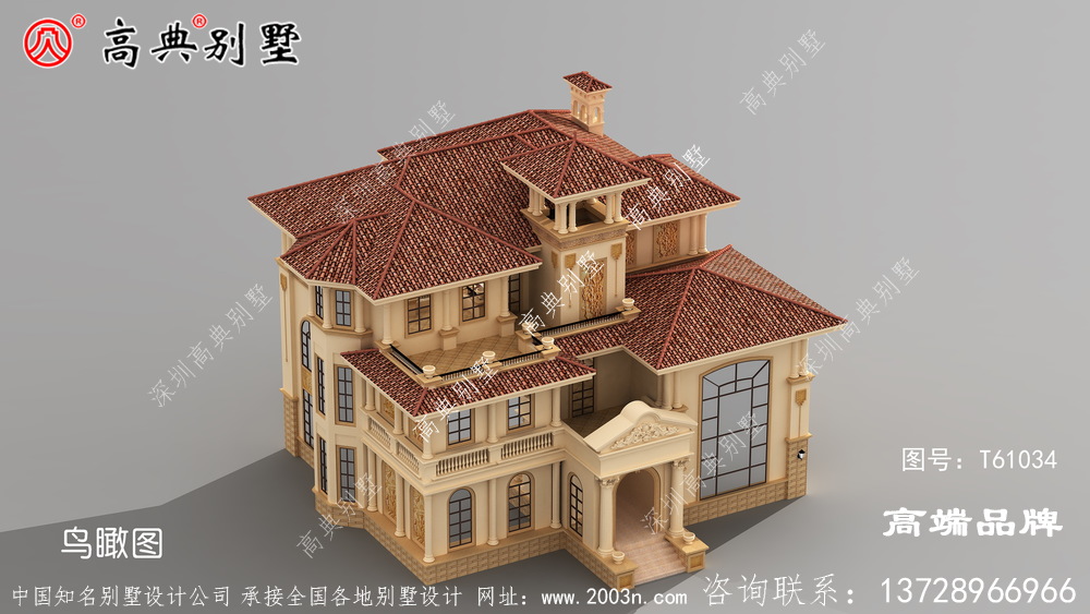 坡屋顶设计具有轻便和空间延伸的功能更加美观